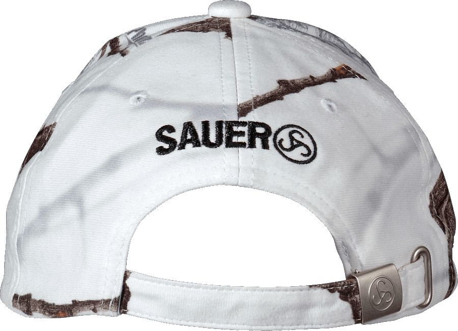 SAUER Camo Cap Snow Rückansicht