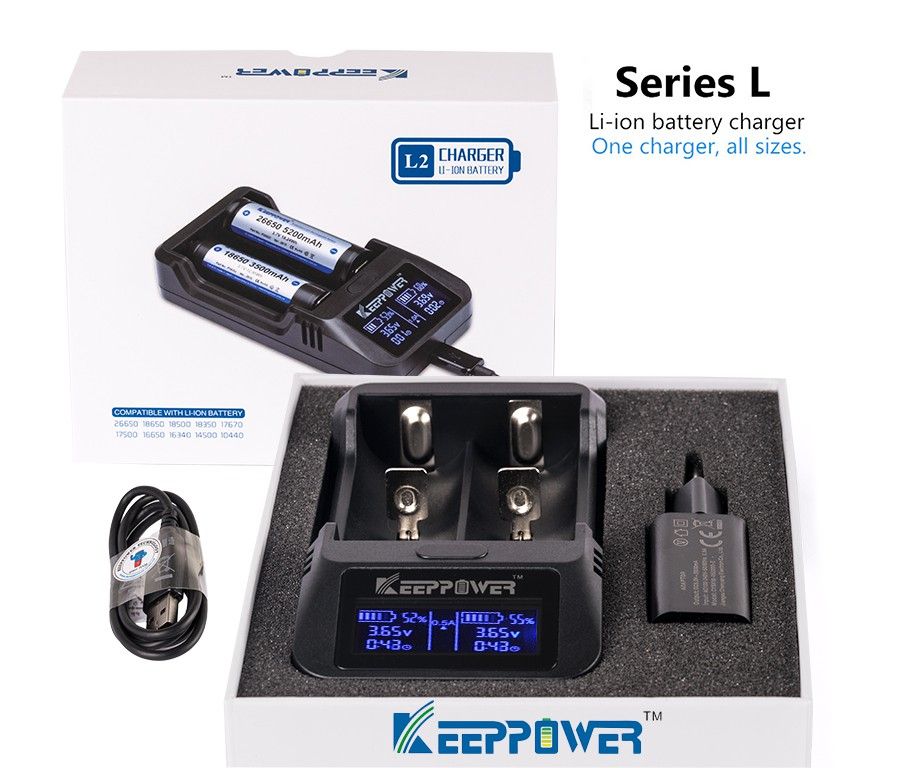 KEEPPOWER L2 Plus Akku-Ladegerät