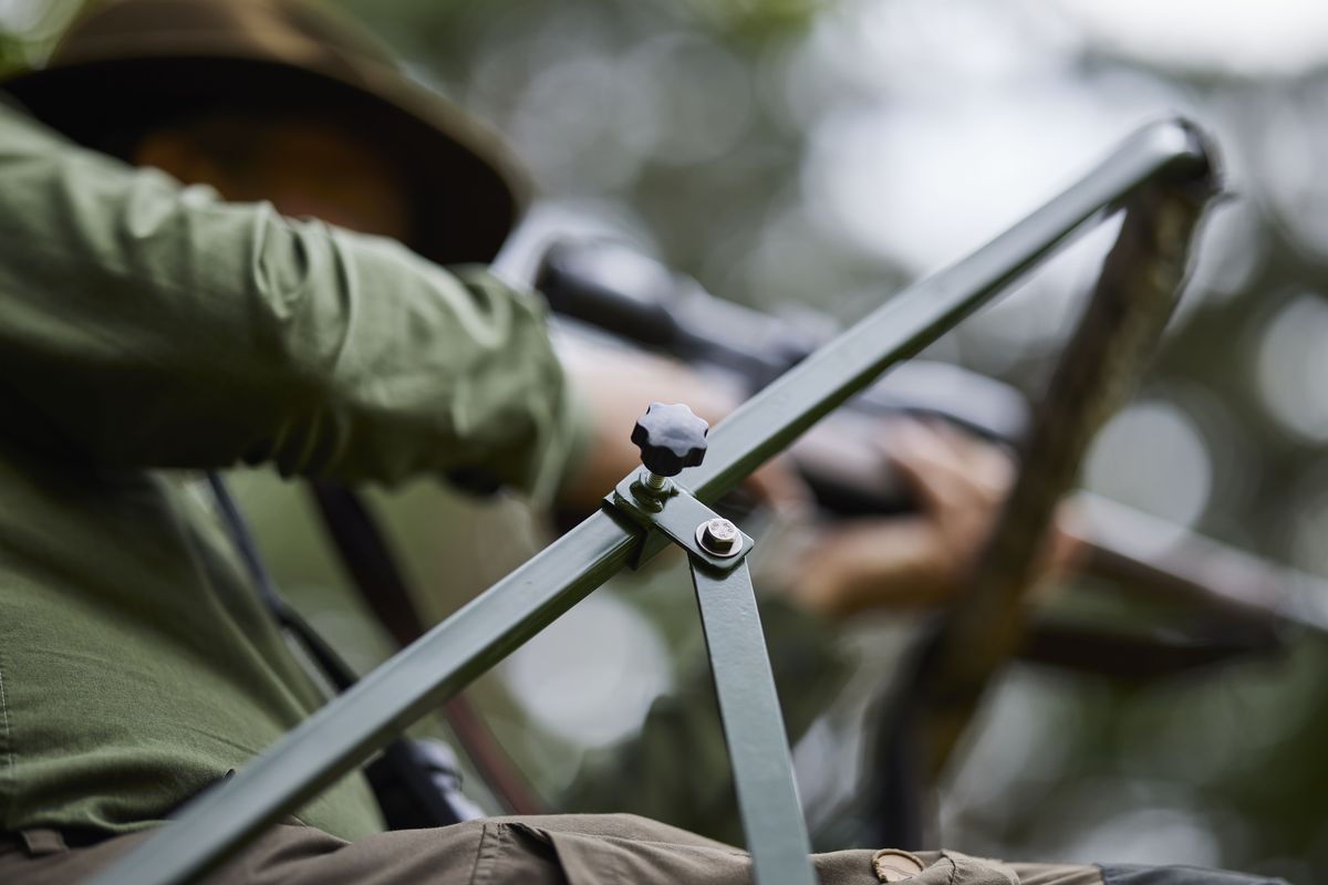 Naturwerk Ansitzleiter AL18 höhenverstellbare Gewehrauflage