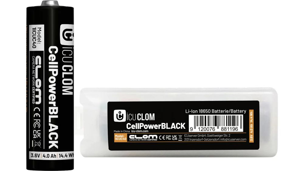ICU CellPower BLACK 18650