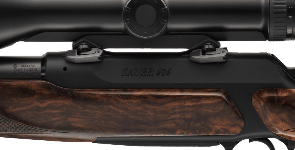 Die neue SAUER Universal-Montage SUM für alle Sauer 404 und Sauer 303.