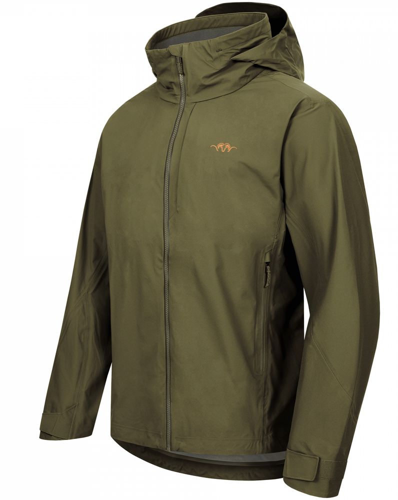 BLASER Venture 3L Jacke in Dunkel Oliv seitlich links