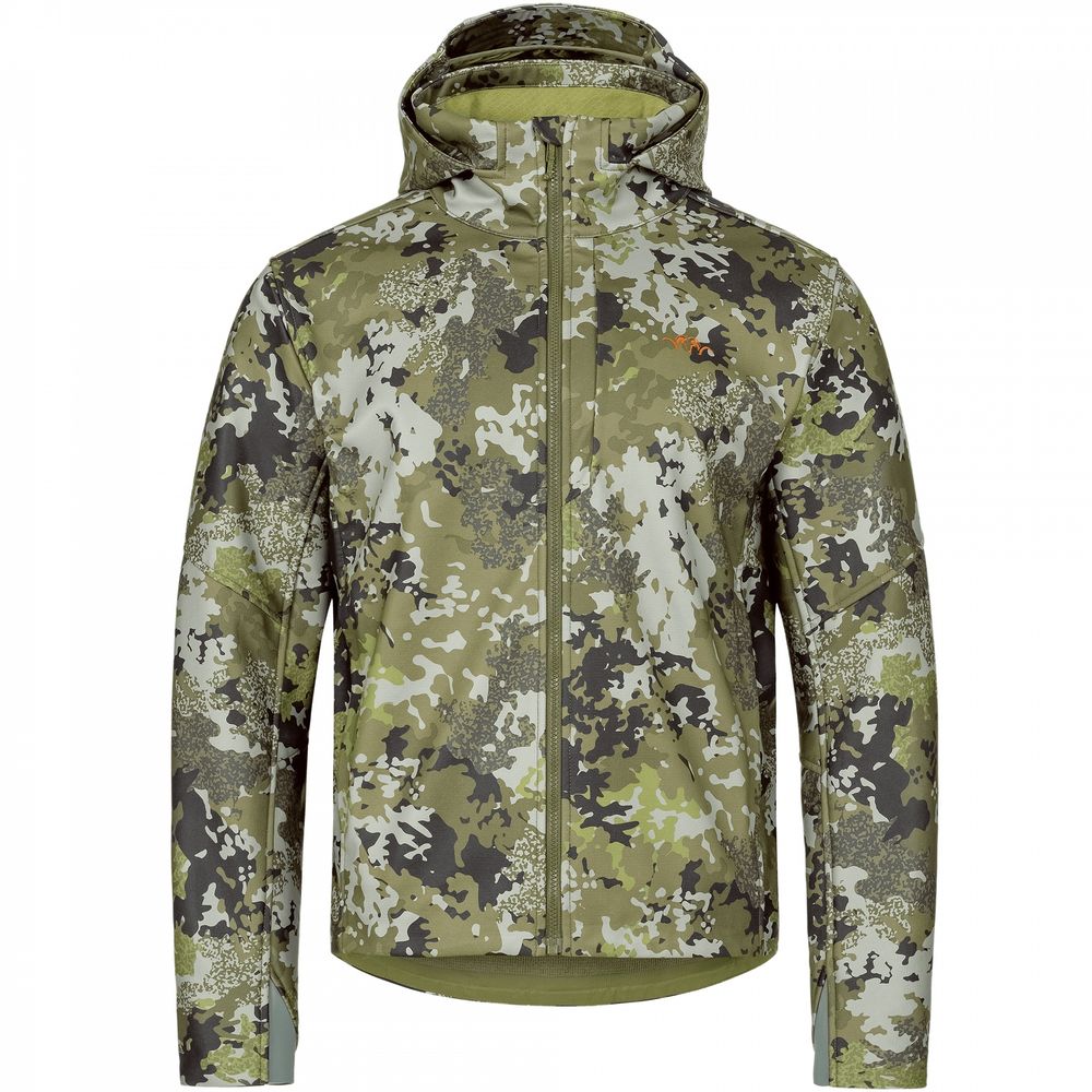 BLASER-Tranquility-Jacke-Herren-in-HunTec-Camo-Vorderseite BLASER Tranquility Jacke Herren Frontansicht