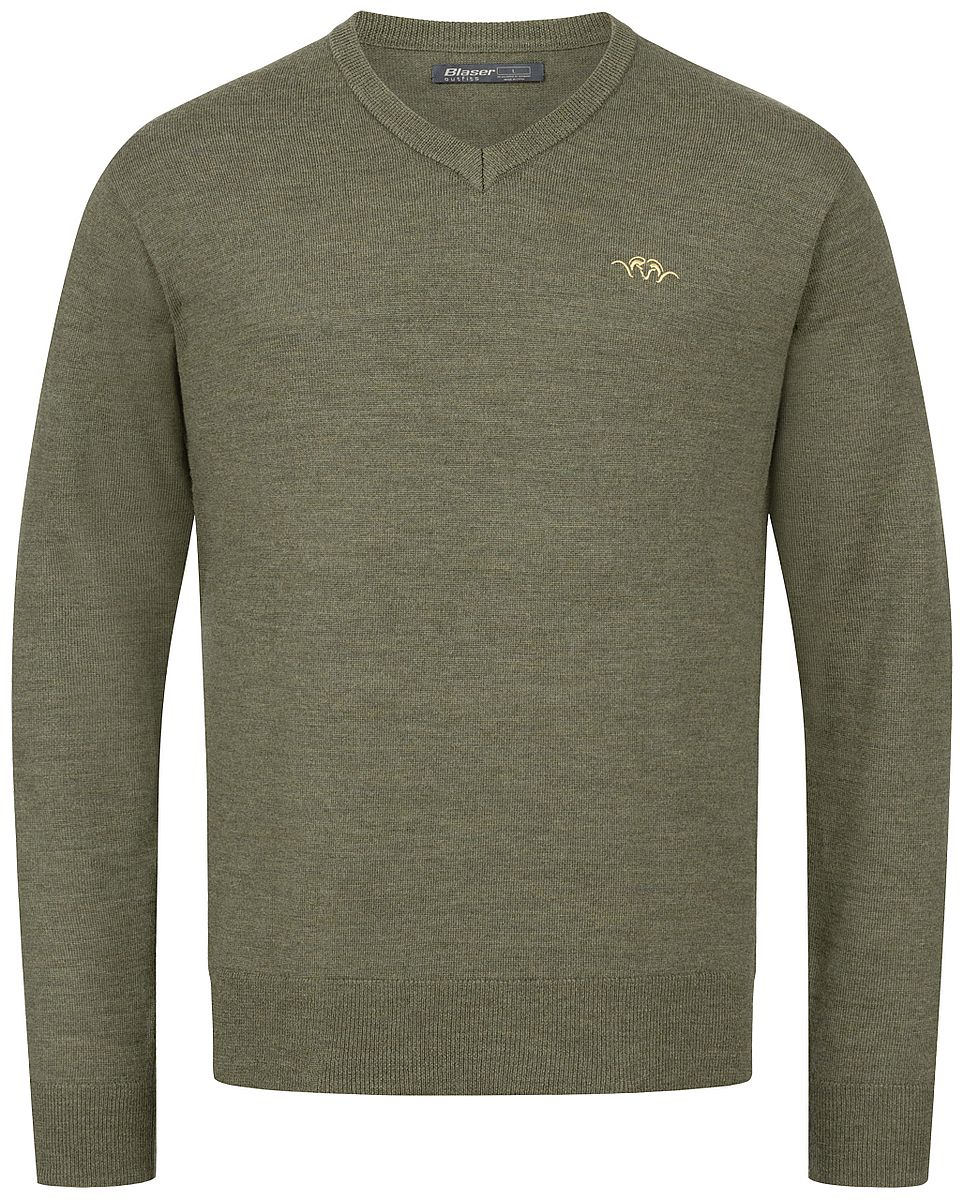 BLASER Herren Merino Pullover mit V-Ausschnitt BLASER Herren Merino Pullover mit V-Ausschnitt