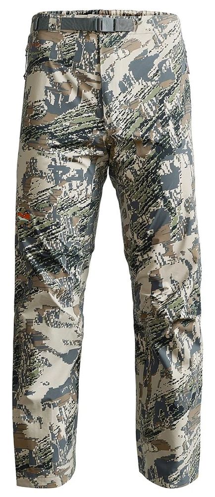 SITKA-Dew-Point-Hose-Open-Country-Gesamtansicht SITKA Dew Point Regenhose in Open Country mit Gürtel