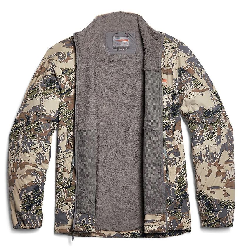SITKA Ambient Jacke in Open Country Innenansicht