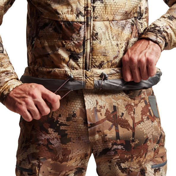 SITKA Kelvin Aerolite Jacke in Waterfowl Marsh Saum