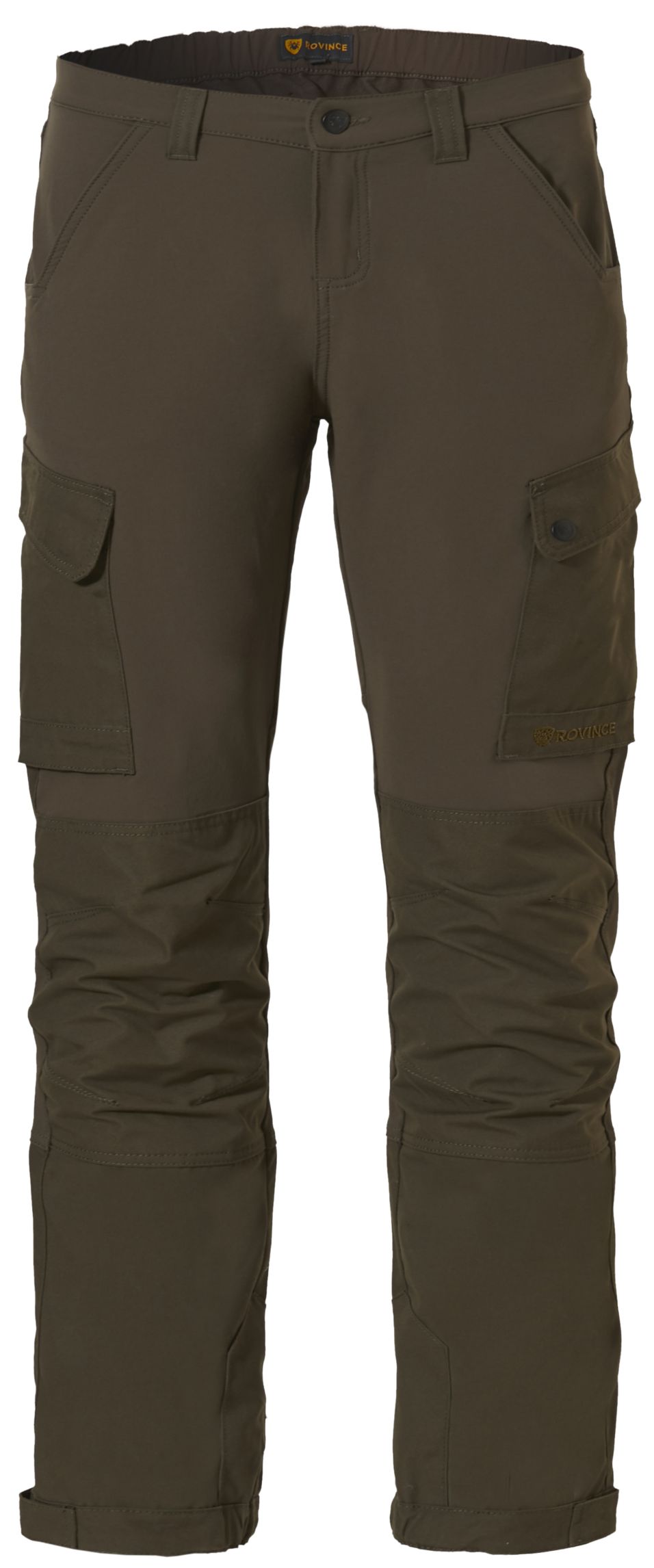 ROVINCE-Flexline-Zeckenschutzhose-Herren-in-olivgr-n-1 ROVINCE Flexline Zeckenschutzhose Herren in olivgrün Frontansciht