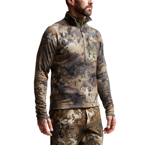 SITKA Grinder Zip-T in Waterfowl Timber seitlich