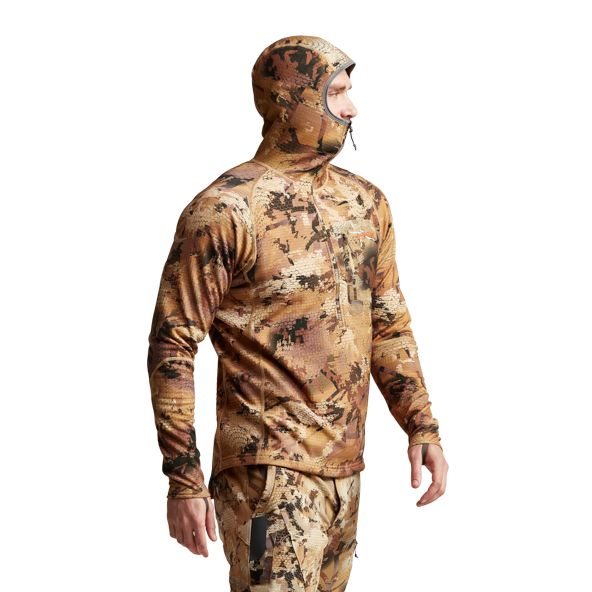 SITKA Grinder Hoody in Waterfowl Marsh mit Kapuze