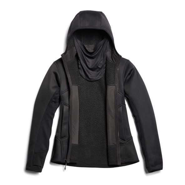 SITKA Damen Traverse Hoody in SITKA black innen