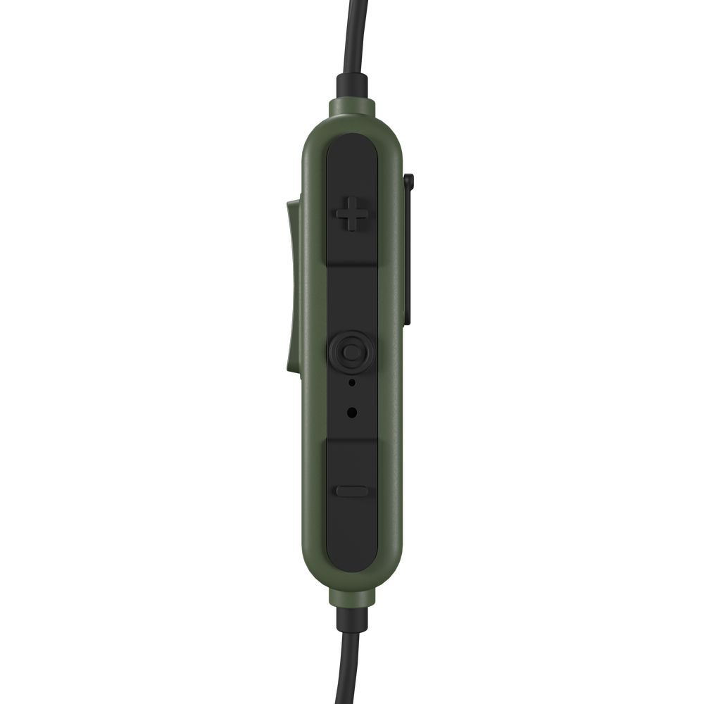 ISOTUNES Sport Advance Gehörschutz In-Ear Bedienelement in schwarz/grün