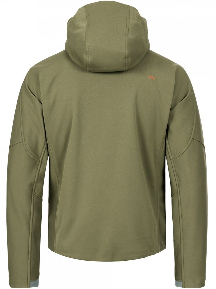 Blaser Tranquility Softshellljacke Dunkel Oliv Rückenbereich