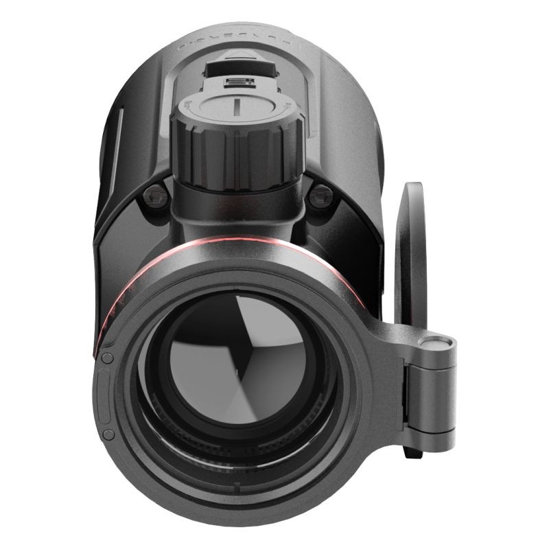 HIKMICRO Thunder TH35PC 3.0 Ansicht von vorne auf das Objektiv