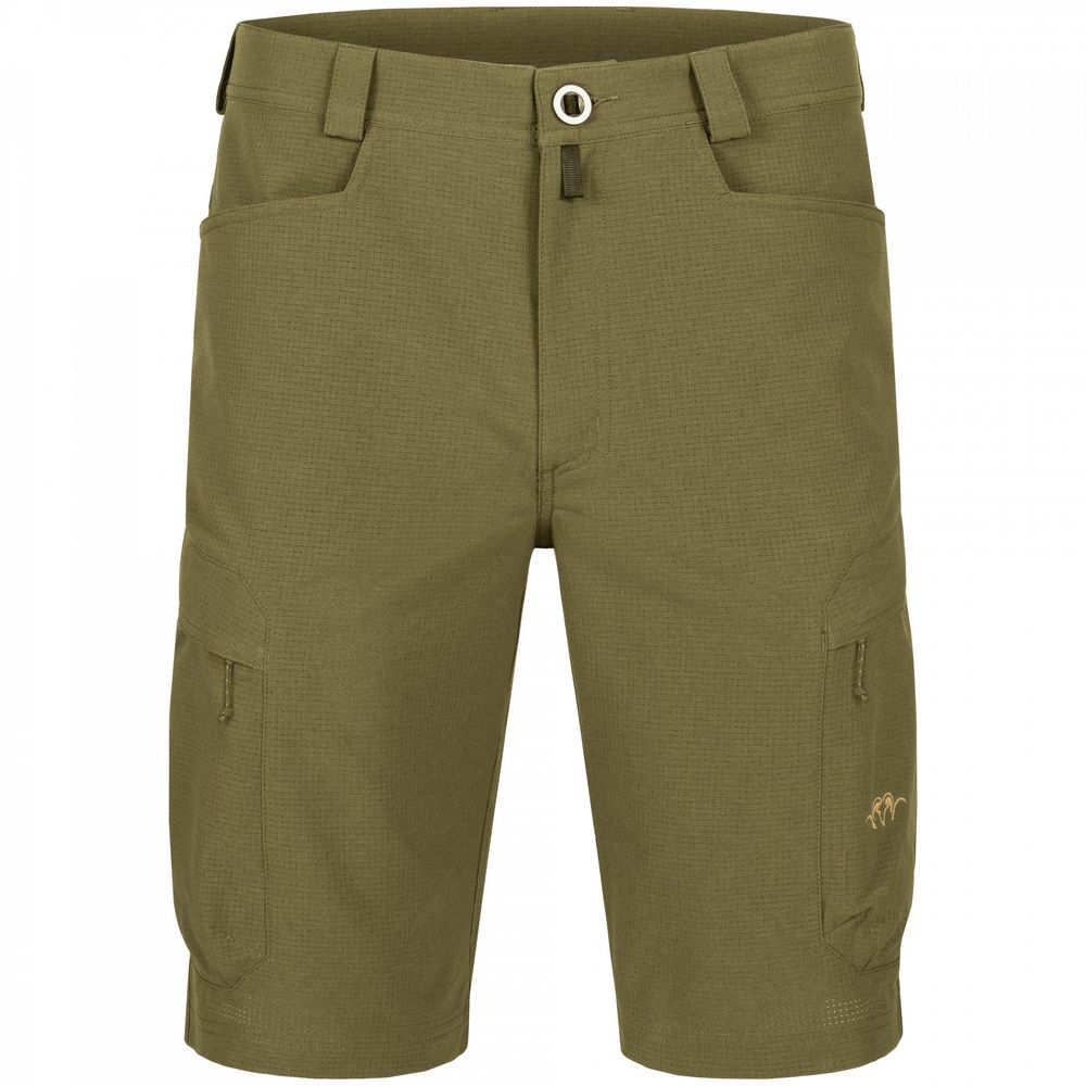 BLASER AirFlow Shorts Herren dunkel oliv Front