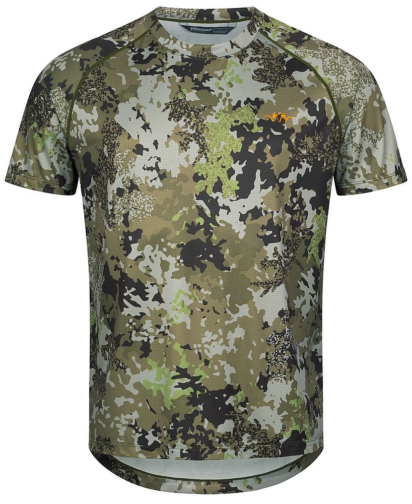 BLASER-Herren-Tech-T-Shirt-23-in-HunTec-Camo-Vorderseite BLASER Herren Tech T-Shirt 23 in HunTec Camo