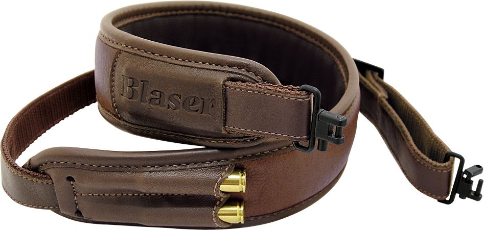 BLASER Gewehrriemen Leder Braun