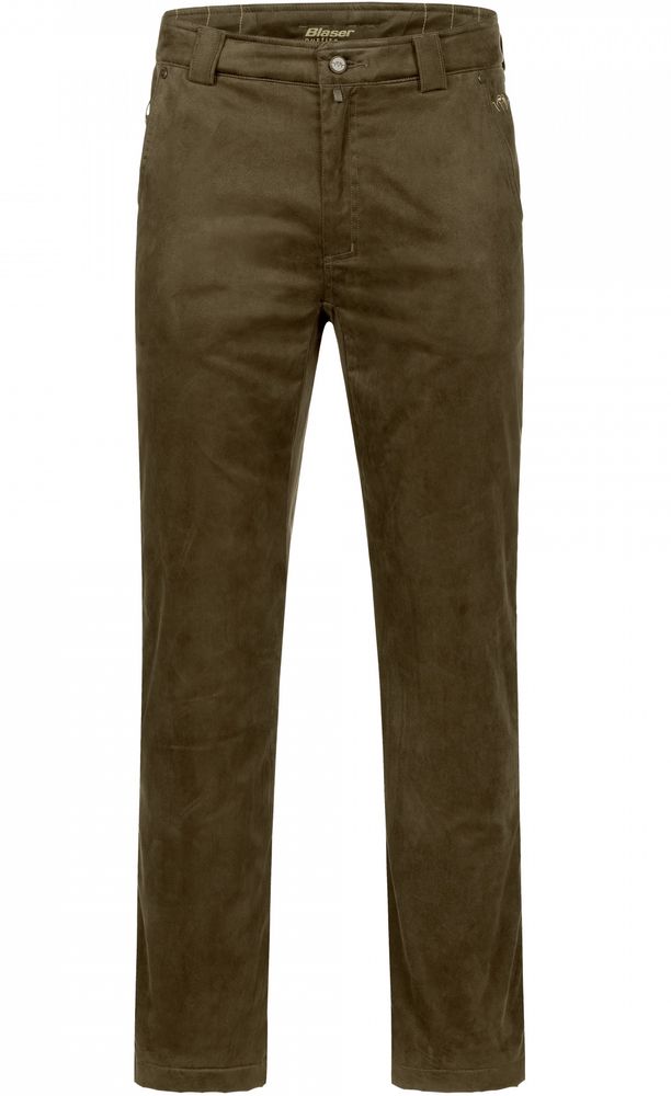 BLASER-Marlon-Suede-Hose-Frontansicht BLASER Marlon Suede Hose Frontansicht