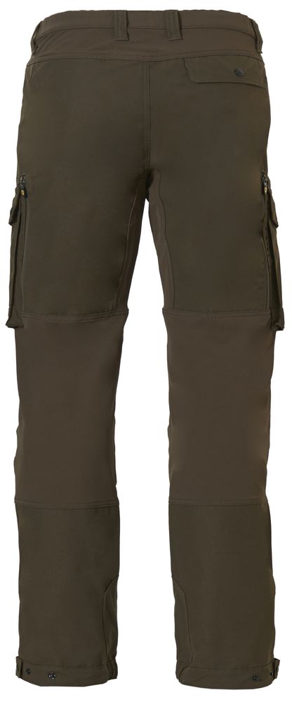 ROVINCE-Flexline-Zeckenschutzhose-Herren-in-olivgr-n-2 ROVINCE Flexline Zeckenschutzhose Herren in olivgrün Rückansicht