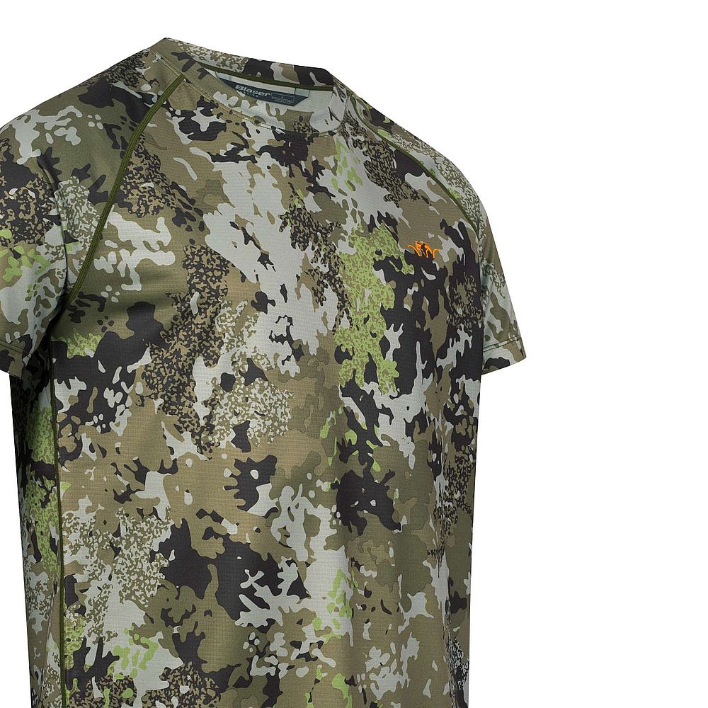 BLASER-Herren-Tech-T-Shirt-23-in-HunTec-Camo-Detailansicht BLASER Herren Tech T-Shirt 23 in HunTec Camo Detailansicht