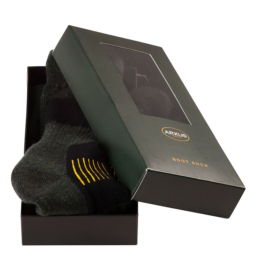 ARXUS Stiefelsocken mit Verpackung