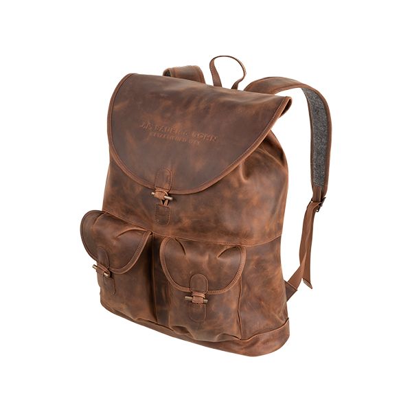 Sauer Rucksack aus Leder Gesamtansicht