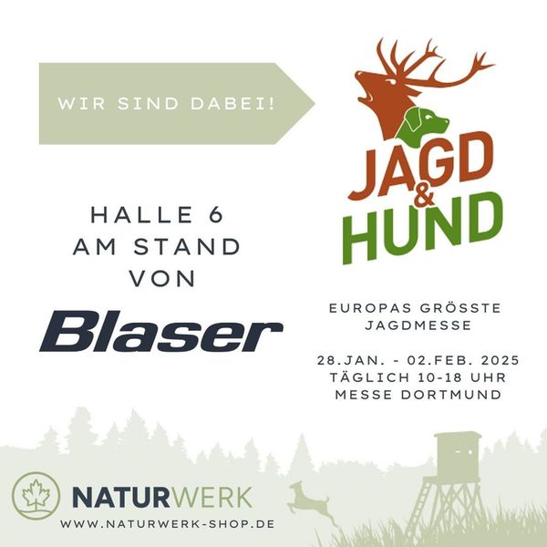 Naturwerk bei der Jagd&Hund 2025 Naturwerk bei der Jagd&Hund 2025