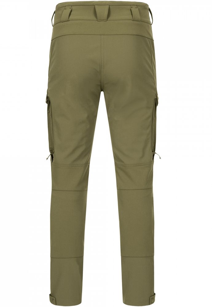 BLASER-Charger-Hose-Herren-in-Dunkel-Oliv-R-ckansicht BLASER Charger Hose Herren in Dunkel Oliv Rückansicht