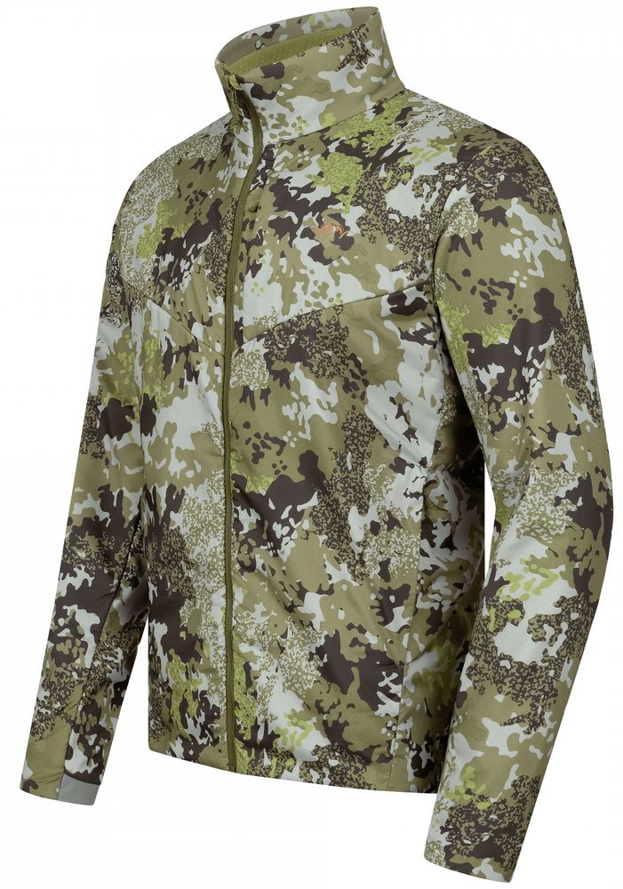 BLASER Alpha Stretch Jacke Herren in Huntec Camouflage seitlich links