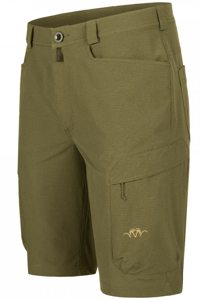 BLASER AirFlow Shorts Herren dunkel oliv links