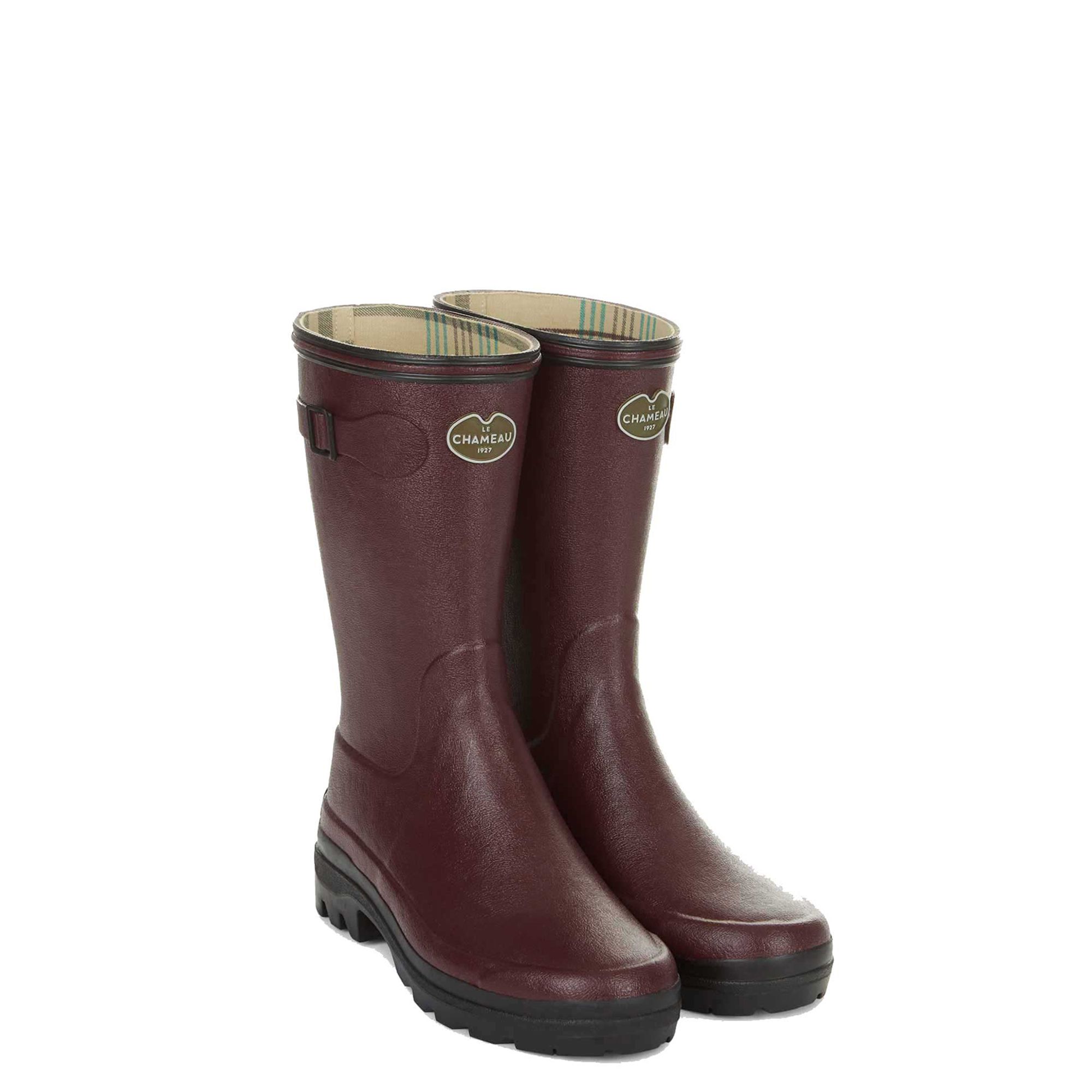 LE CHAMEAU Giverny Botillon Damengummistiefel in cherry