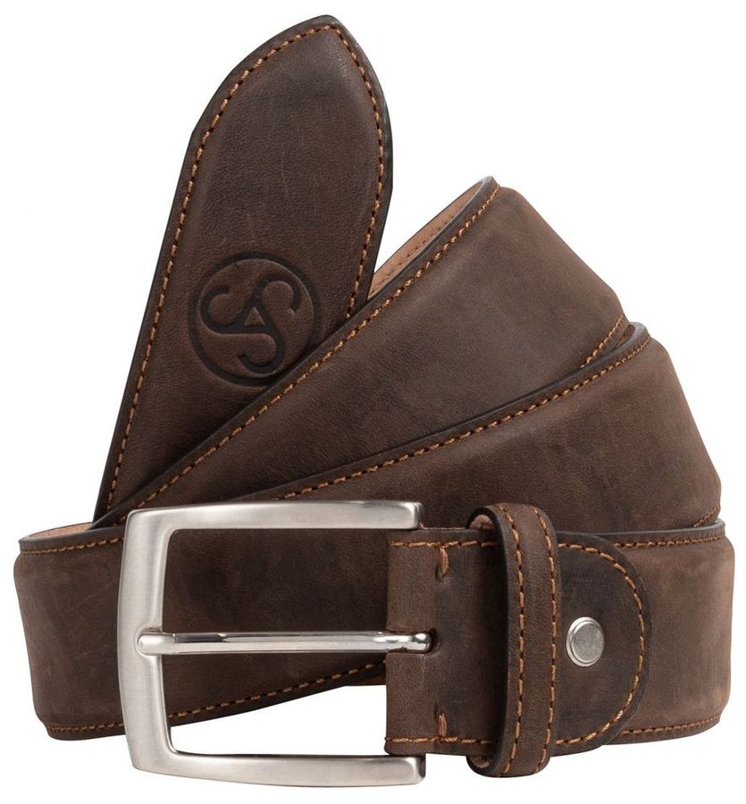 SAUER-Lederg-rtel-1 SAUER Ledergürtel 1