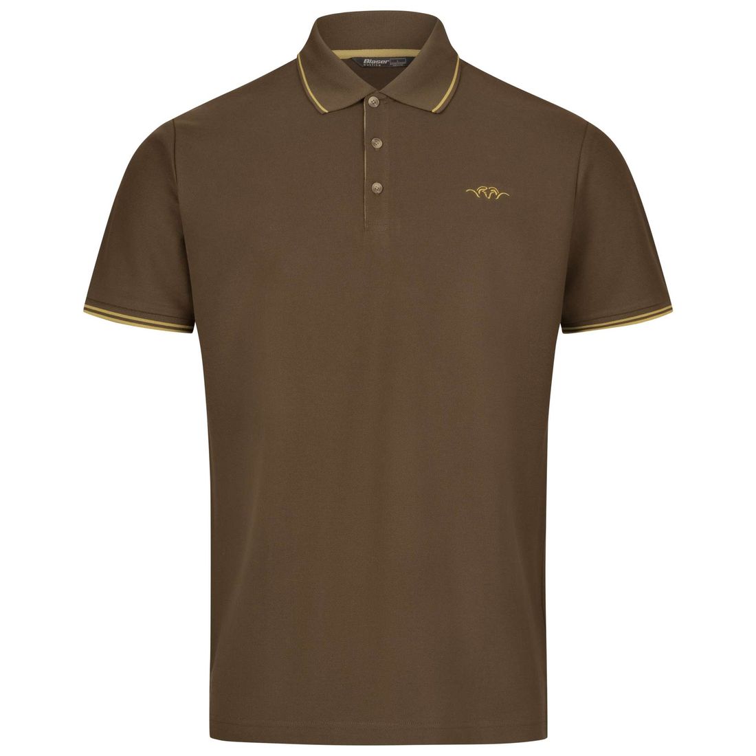 BLASER Herren Polo Shirt 22 dunkelbraun