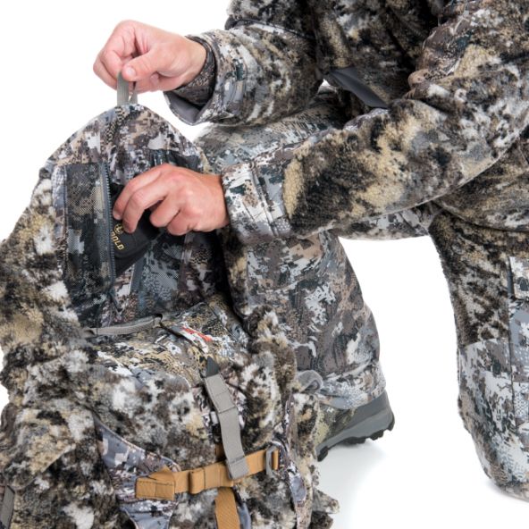 SITKA Fanatic Pack Rucksack Bedienung