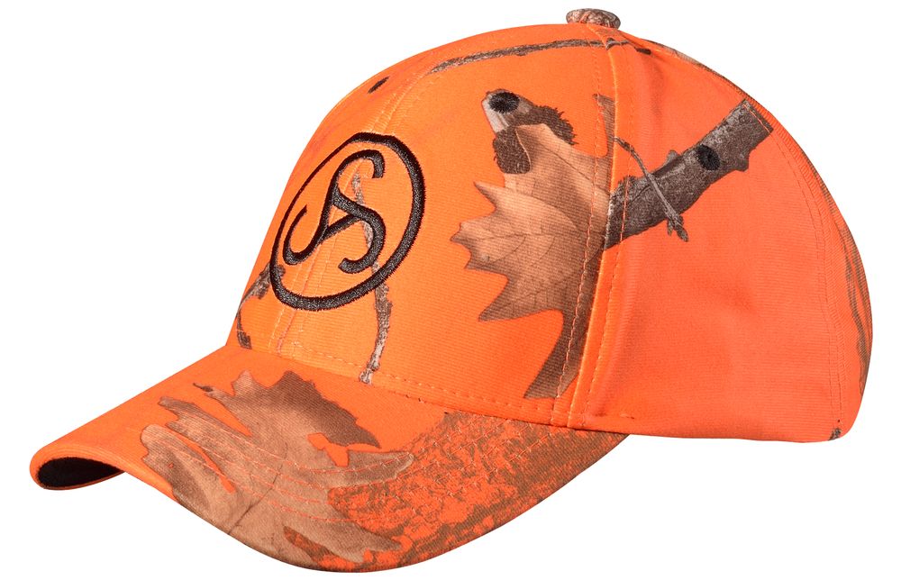 SAUER Camo Cap orange Frontansicht