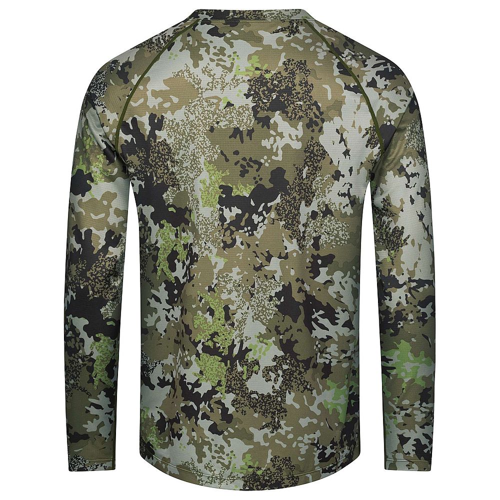 BLASER Herren Tech LS Shirt 23 in HunTec Camo Rückenbereich