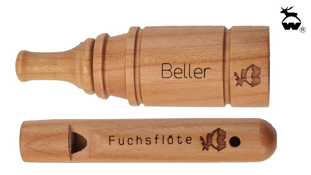 WEISSKIRCHEN Fuchsranzzeit Set, Fuchsbeller, Fuchsflöte, Fuchslocker