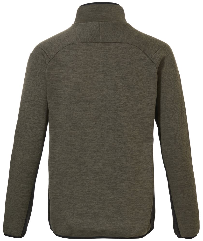 ROVINCE Zip Pullover Ergoline in grün Rückseite