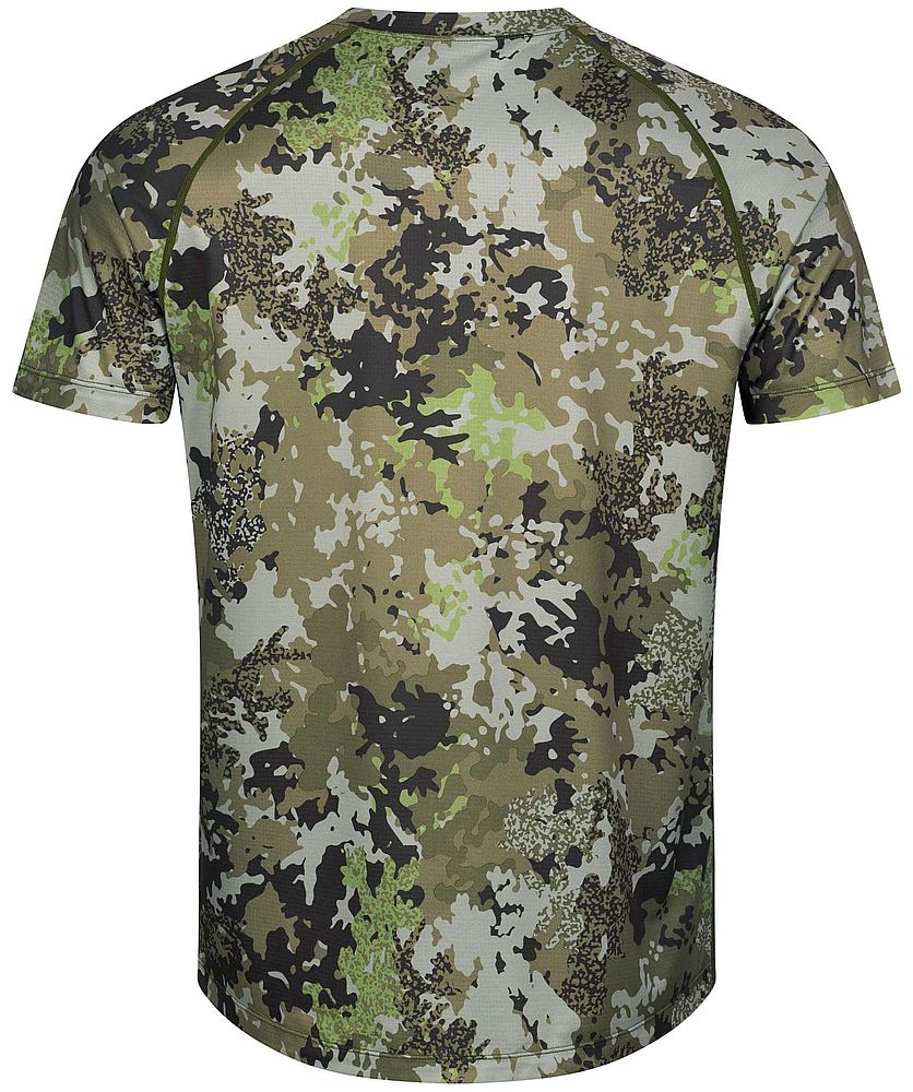 BLASER Herren Tech T-Shirt 23 in HunTec Camo Rückenbereich