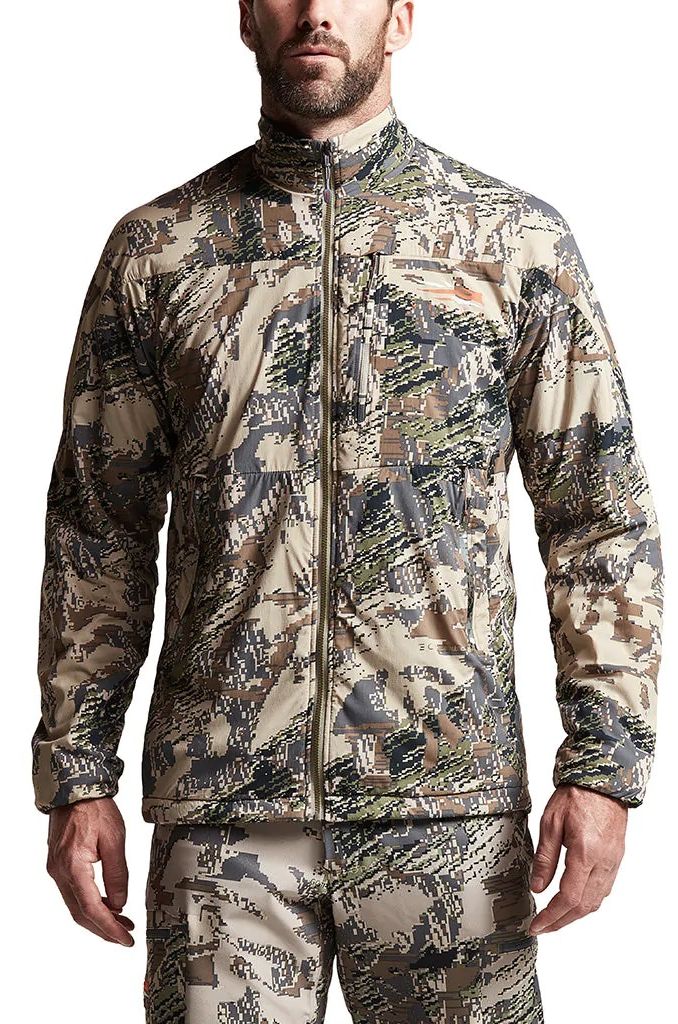 SITKA Ambient Jacke in Open Country angezogen