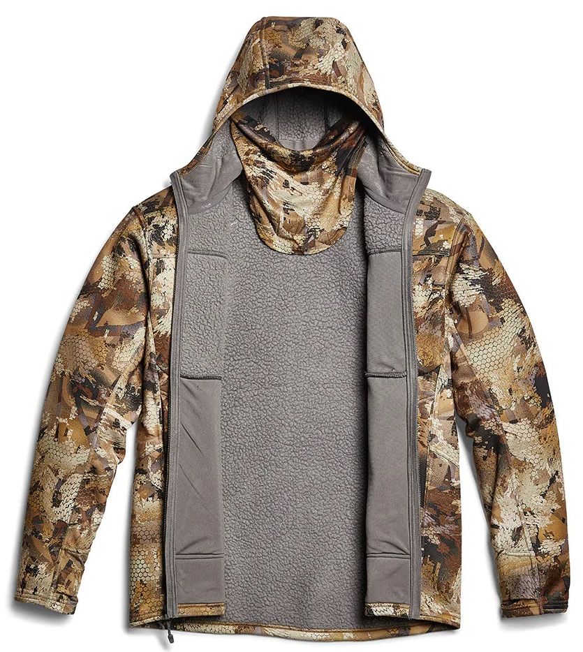 SITKA Traverse Hoody in Waterfowl Marsh von Innen