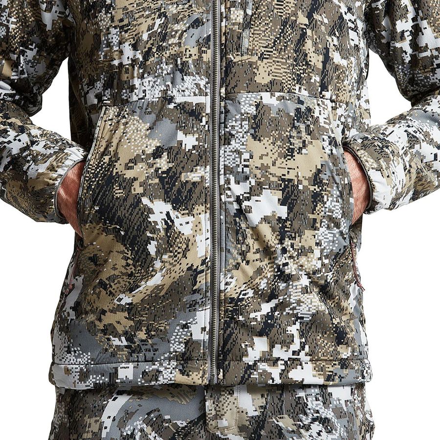 SITKA Ambient Jacke in Elevated II Detailansicht