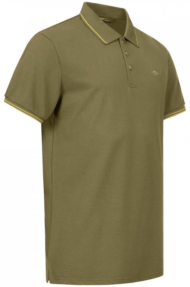 BLASER-Herren-Poloshirt-22-dunkel-oliv-3 BLASER Herren Poloshirt 22 dunkel oliv seitlich rechts