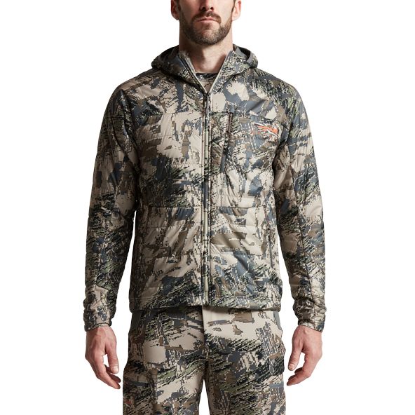 SITKA Kelvin Aerolite Jacke in Open Country angezogen 