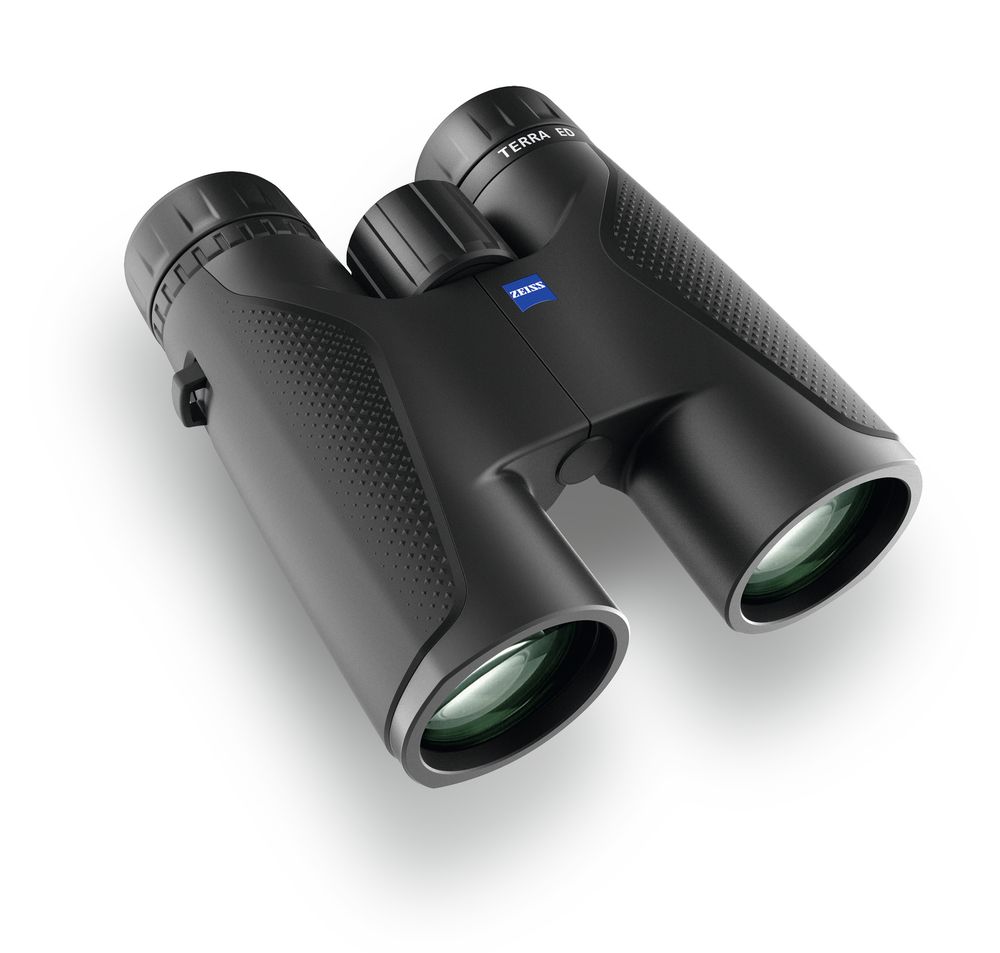 ZEISS Terra ED 10x42 schwarz Ansicht liegend von oben