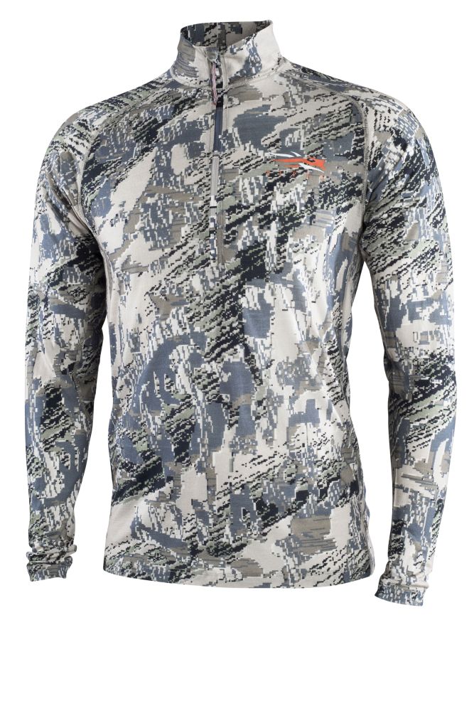 SITKA-Merino-Core-Lightweight-Half-Zip-Open-Country SITKA Merino Core Lightweight Half-Zip in Open Country