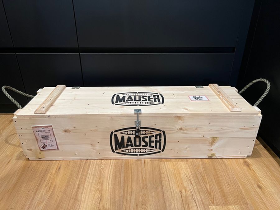 Mauser 25 Launch Holzkiste Mauser 25 Launch Holzkiste