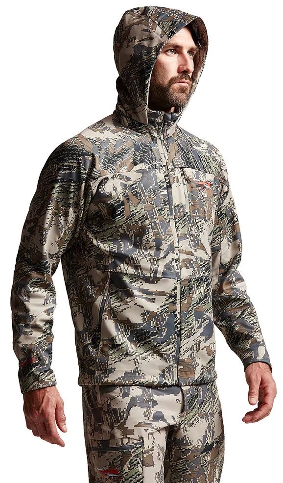 SITKA Jetstream Jacke in Open Country mit Kapuze