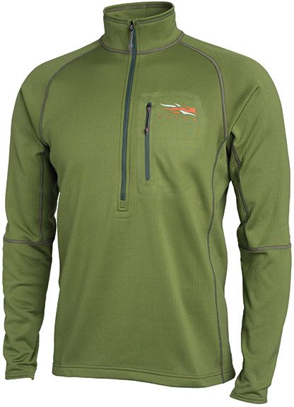 Sitka Heavyweight Zip-T in Forest